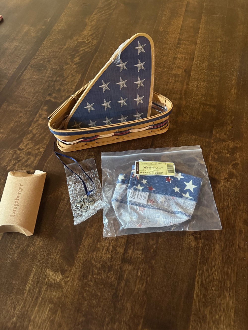 Longaberger 2009 Inaugural Basket  Set